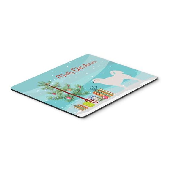 Carolines Treasures Polish Tatra Sheepdog Merry Christmas Tree Mouse Pad - Hot Pad or Trivet