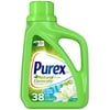 Purex Liquid Laundry Detergent, Natural Elements Linen & Lilies, 50 Fluid Ounces, 38 Loads