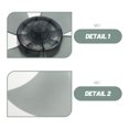 thumbnail image 3 of TEHAUX Aspas De Repuesto Para Ventilador Eléctrico De Pie Plásticas Color Con Instalación Sin Herramientas, 3 of 7