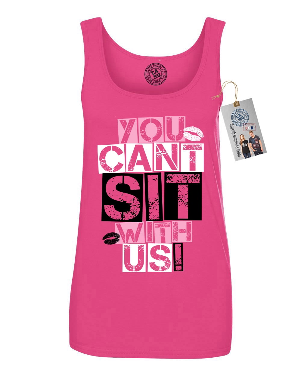 usi custom outdoor living on Custom Apparel R Us Mean Girls You Cant Sit With Us Womens Tank Walmart Com Walmart Com