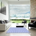 thumbnail image 6 of Ahgly Company Indoor Round Patterned Sky Blue Dress Blue Area Rugs, 3' Round, 6 of 6
