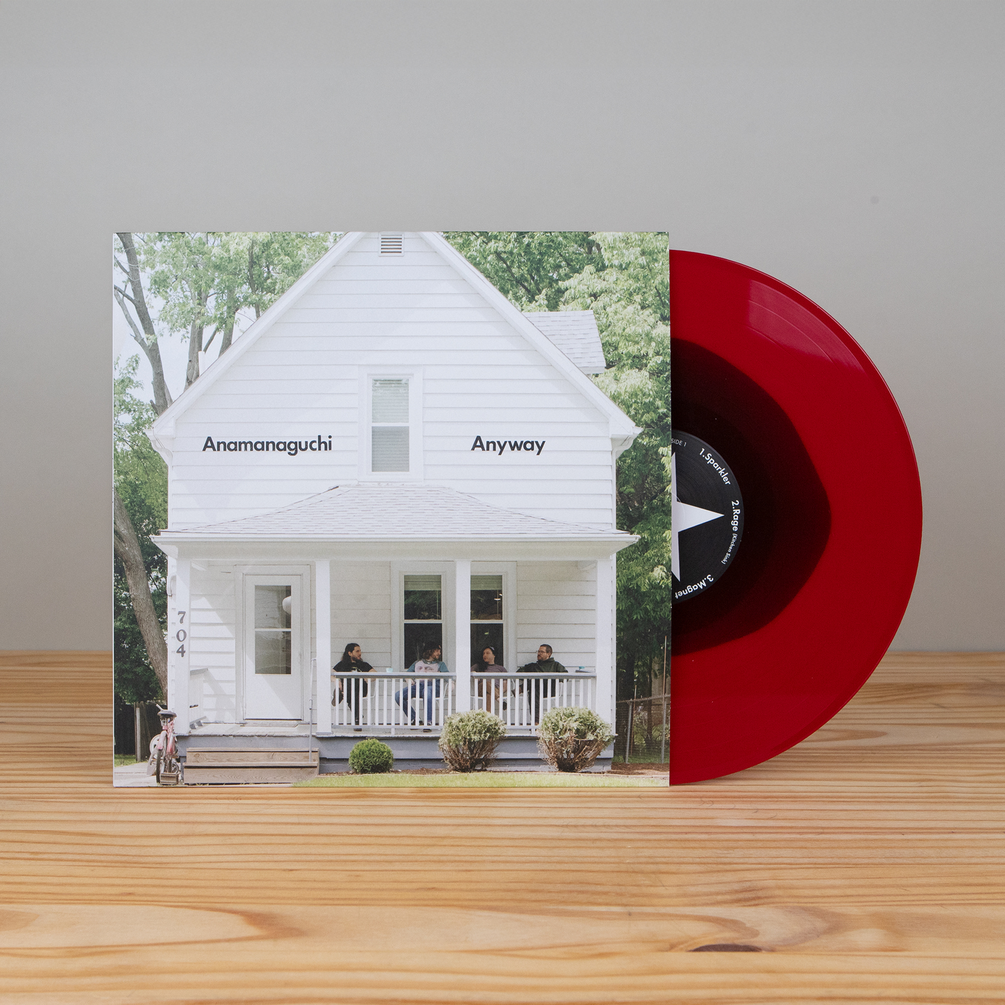 Anamanaguchi - Anyway - Black/Red - Music & Performance - Vinyl