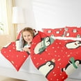 thumbnail image 4 of Castle Fairy 3-Piece Queen Size Comforter Set - Truck Tree Christmas Print, 4 of 8