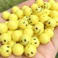 thumbnail image 5 of Abalorios redondos de acrílico con carita sonriente para pulsera de abalorios acrílicos oso de fresa Hogar, 5 of 5