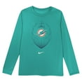 thumbnail image 2 of Toddler Nike Aqua Miami Dolphins Legend Icon Long Sleeve T-Shirt, 2 of 3
