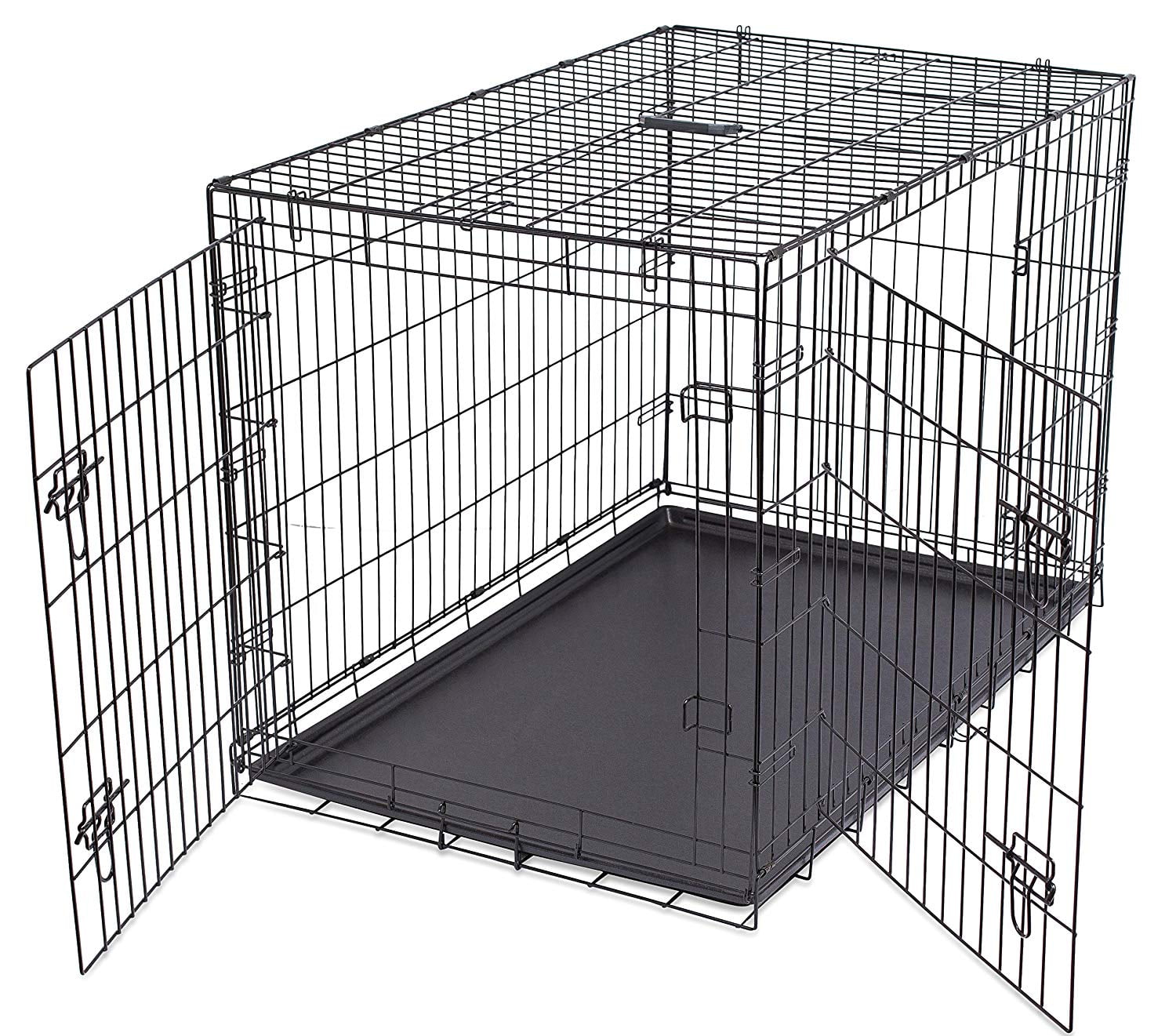 Internet S Best Wire Dog Kennel Large 42 Inches Double Door