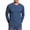 Navy, variant on GENTS BLISS Henley Men Shirts Lightweight Long Sleeve Shirts for Men Crew Neck Casual Men T-shirts Striped Knit Shirts