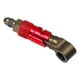 thumbnail image 2 of giratoria en ángulo para tubería de gasóleo y gas de calefacción, extremo de manguera, rojo Baoblaze Conector de manguera de freno de bicicleta, 2 of 8