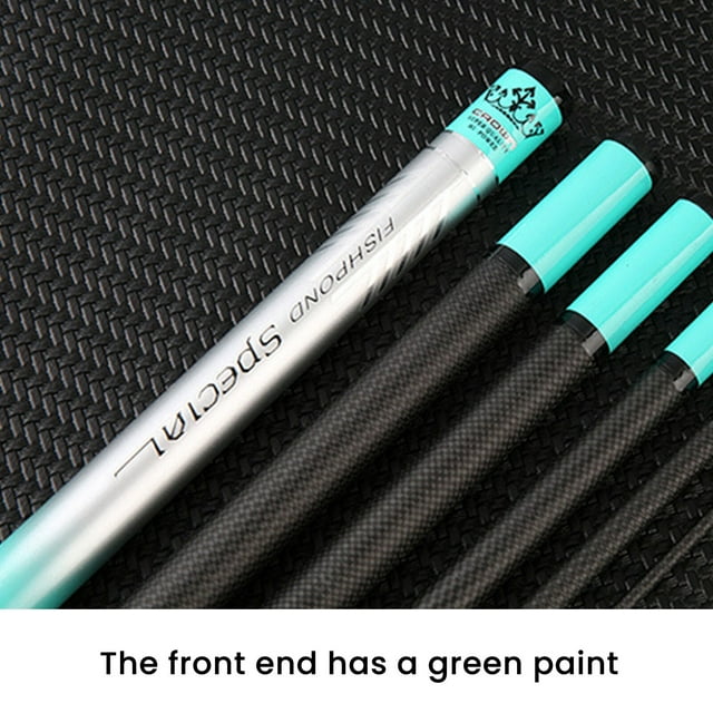 pitrice Carbon Fishing Table Rods with Light and Rigid Rod Body for Reservoir Fishing Use