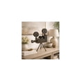 thumbnail image 4 of DecMode Brown Metal Vintage Camera Sculpture, 12"W x 15"H, 4 of 16