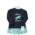 thumbnail image 2 of Hudson Baby Boys Swim Rashguard Set, Sea Turtle, 9-12 Months, 2 of 4