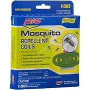 pic c-8-24 8-pack mosquito repellent coils (2pack(16 coils))