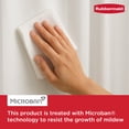 thumbnail image 4 of Rubbermaid Clear Heavyweight Waterproof PEVA Shower Curtain Liner, BPA-Free, 70 x 72 inches, 4 of 10