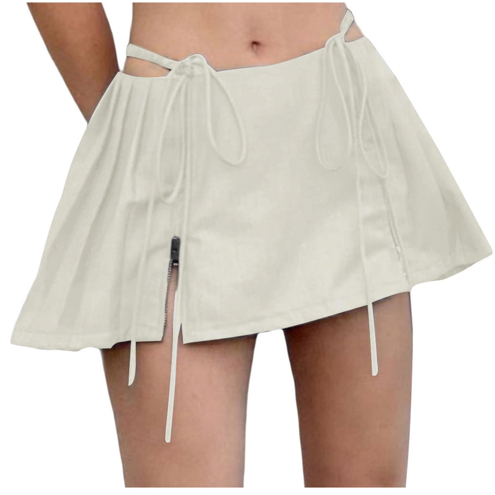 Long Summer Skirts for Women Womens Fashion Solid High Waist