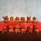 thumbnail image 3 of Ebony carved ornaments of the twelve Chinese zodiac animals: rat, ox, tiger, rabbit, dragon, snake, horse, sheep, monkey, rooster, dog, and pig., 3 of 4