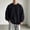 Black, variant on LYSMORA Men's Oversized Crew Neck Pullover Sweatshirt, Long Sleeve Loose Fit Casual Daily Street Athletic Tops