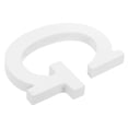 thumbnail image 3 of Unique Bargains Unfinished Wooden Letters G 4.3 Inch Wooden Alphabet Letters Decoration for DIY, 3 of 5