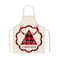 thumbnail image 2 of Last Chance Christmas Red Checkered Apron Spill Protected And Long Lasting Kitchen Coverall 2025 New, 2 of 6