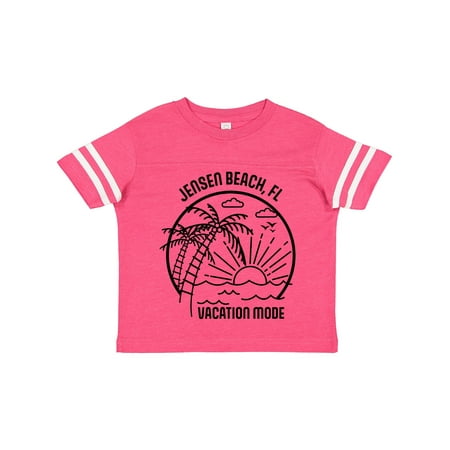 

Inktastic Summer Vacation Mode Jensen Beach Florida Gift Toddler Boy or Toddler Girl T-Shirt