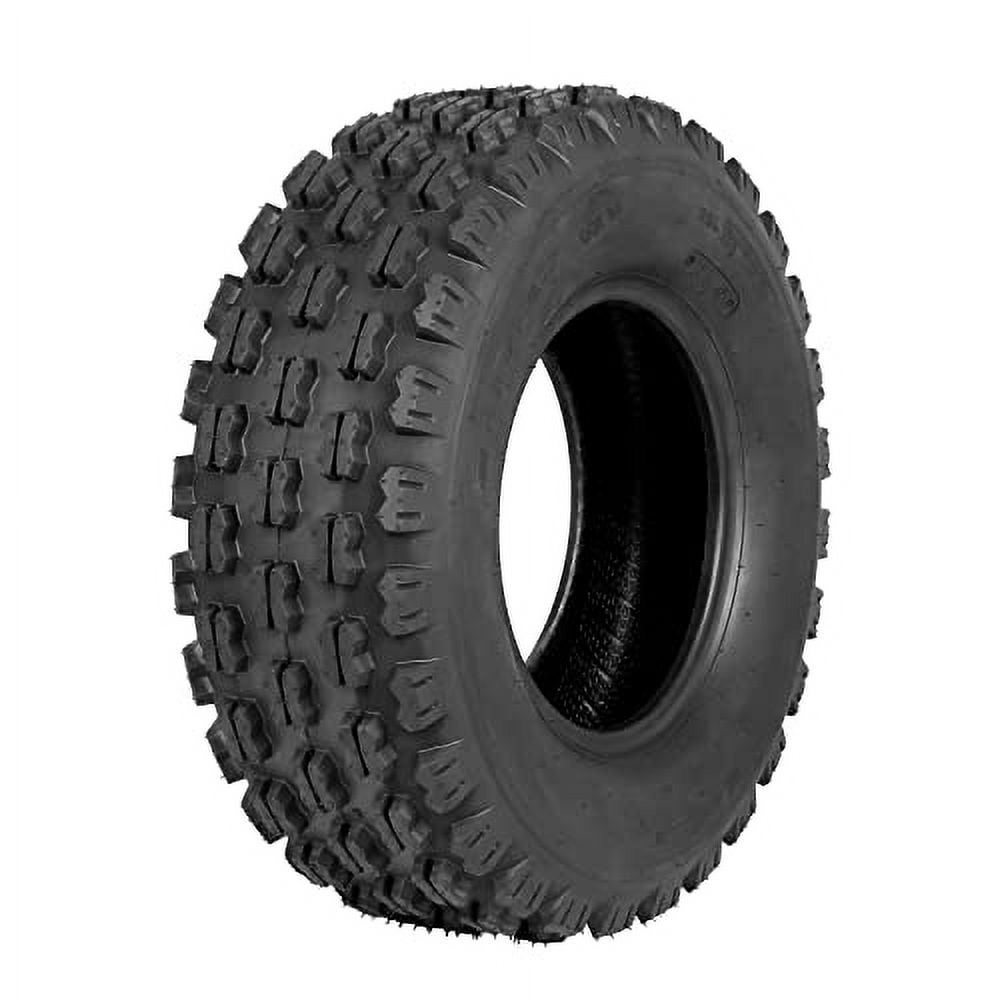 MASSFX MK 21x7-10 20x10-9 ATV Front Rear Tire & Machined Wheel Kit fits Kawasaki KXT KSF & Yamaha YSF YFZ YFM 21x7x10 20x10x9 (4 Pack