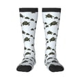 thumbnail image 1 of Gaeub Chaussettes Design Imprimé Tortue de Mer Chaussettes Hautes Extensibles pour Hommes Femmes Adolescents, Chaussettes de Softball Soccer pour Randonnée, Sport, 1 of 6