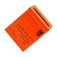 thumbnail image 1 of Langgg Wall Mounted Mailbox Retro Drop Box Office Home Door Front for Outside House orange, 1 of 6