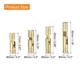 thumbnail image 2 of Uxcell 16pack Invisible Brass Barrel Hinge, 17/19/25/30x5mm Folding Support Cylindrical Hidden Barrel Hinges, 2 of 7