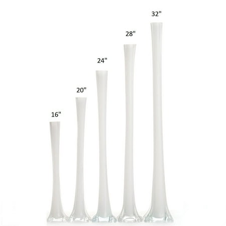 Elegant Glass Eiffel Tower Vases for Centerpiece, Home Decor, Flower Arrangements in Clear ( 12