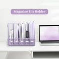 thumbnail image 6 of INTIGE Desk Organizer Magazine File Rack with 5 Vertical Compartments, Metal Mesh for Desk and Home Workspace, 6 of 6
