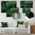 thumbnail image 4 of Designart "A Close Up Photo of Ferns VI" Floral Metal Art Living Room, 4 of 5