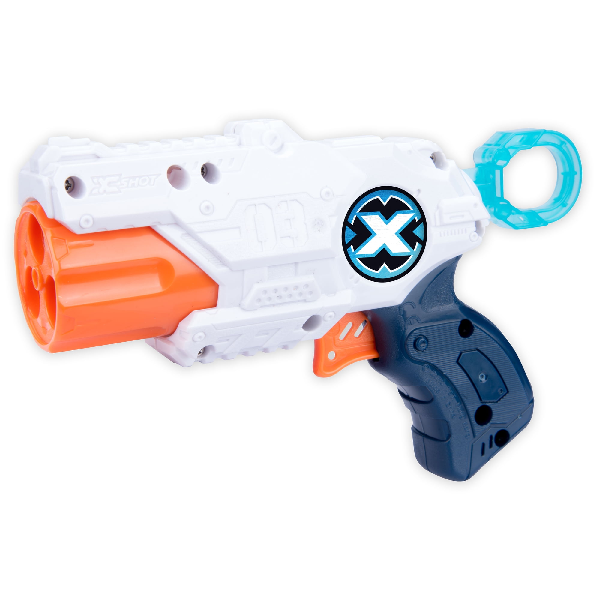 Zuru X Shot Excel Reflex Revolver TK 6 Gun Toy Dart Blaster Set New in Box NIB