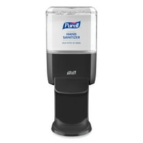 PURELL 5024-01 5.25 in. x 8.56 in. x 12.13 in. 1,200 mL Push-Style Hand Sanitizer Dispenser - Graphite (1/Carton)