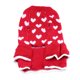 thumbnail image 3 of Corazón de perro Falda de Navidad Adorable Año Nuevo Mascota ropa de perro Suéter para perros Suministros para mascotas (Tamaño), 3 of 5