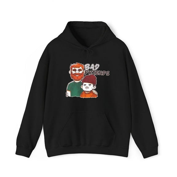 Bad Friends Merch Hairy Hoodie Printed Hoodies Unisex Men Women Long Sleeve Pullover