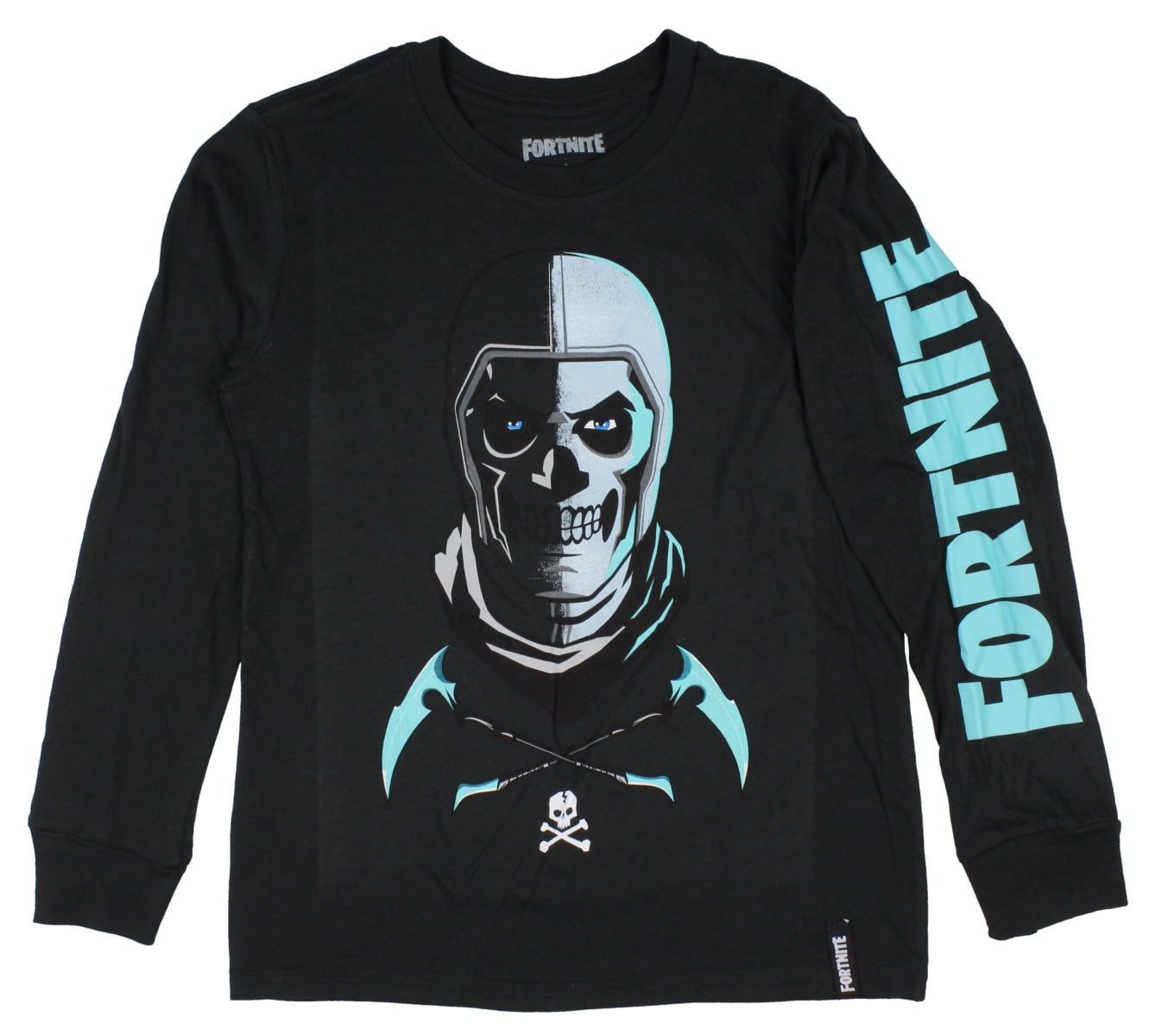 Epic Games Fortnite Big Boys Skull Long T-Shirt (10/12) - Walmart.com