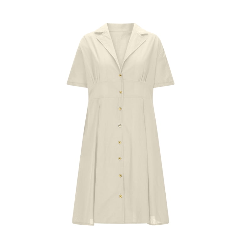 chinese dress ladies Lillian Linen Shift Dress main image 1