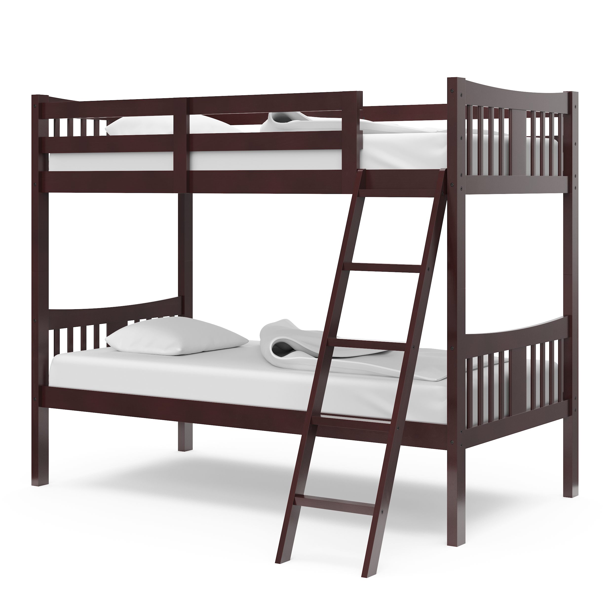 Storkcraft Caribou Twin over Twin Bunk Bed, Espresso - image 4 of 11