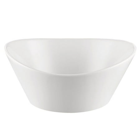 

RCN Specialty Item Curved Edge Bowl 42 Oz. 8-1/4 W X 7-1/2 L X 3-1/2 H Porcelain White 4 packs