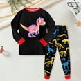 thumbnail image 2 of Baby Toddler Kids Viscose from Bamboo Pajamas Set 6-12 Months 12-24 Months 2t 3t 4t 5t 6t 7t 8t 9t Children(Red,8-9 Years), 2 of 5