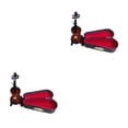 thumbnail image 2 of Vogacara Mini violín modelo música decoración soporte de exhibición colección escritorio presente creativamente de moda 6cm 6cm 2piezas, 2 of 6