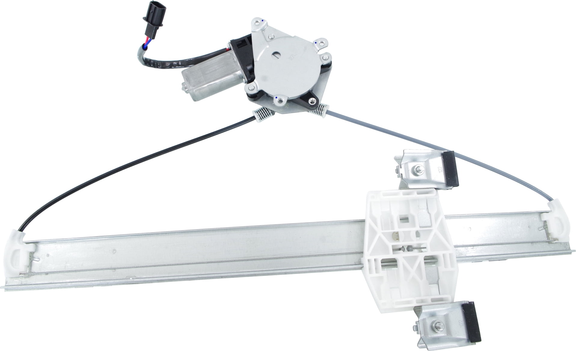 Window Regulator For 2004-2014 Ford F-150 Rear, Right Passenger Extended Cab Pickup Power With Motor