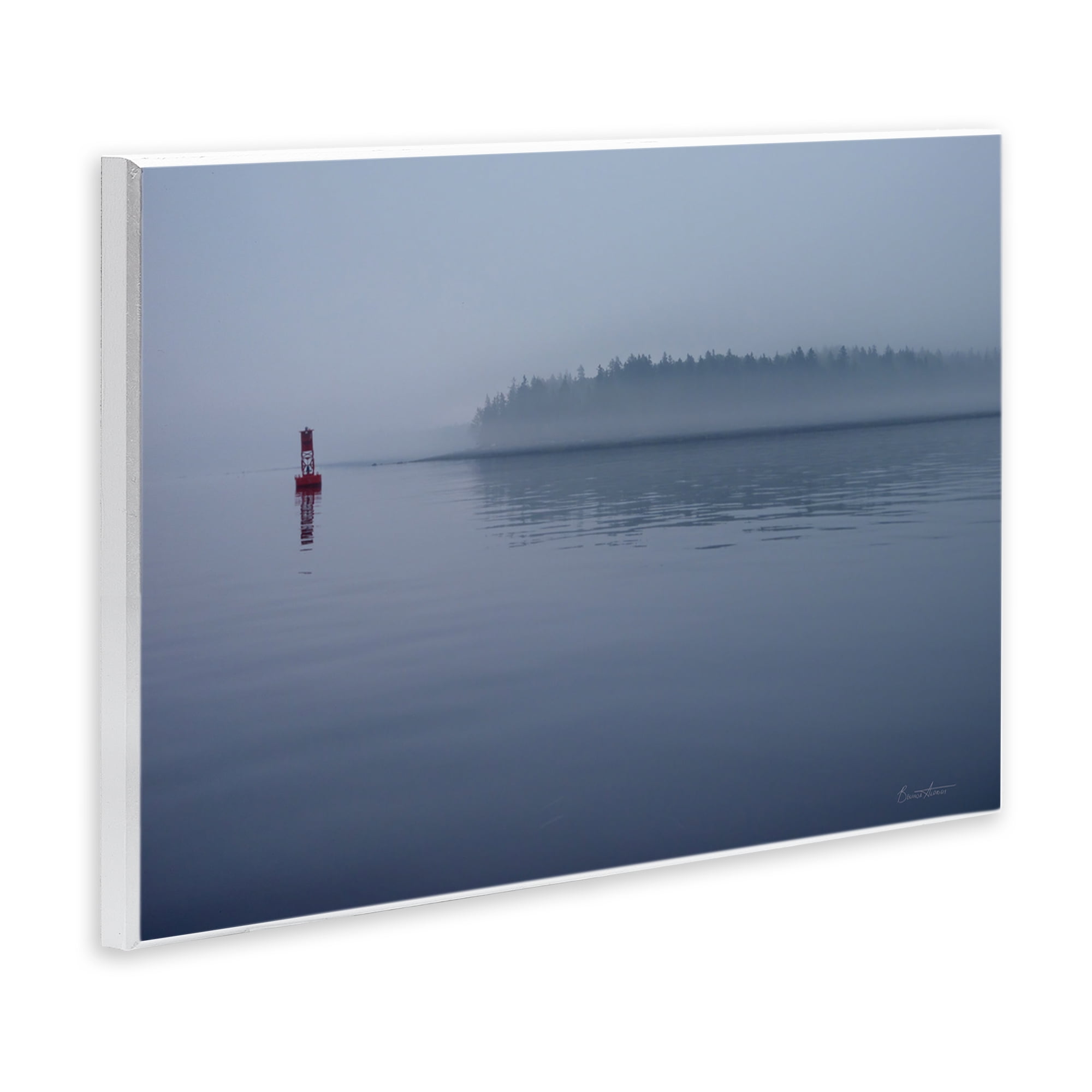 Stupell Industries Penobscot Bay Landscape Landscape Photography Unframed Art Print Wall Art, 19 x 13
