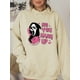 thumbnail image 2 of Sudadera Con Capucha Y Bolsillo De Canguro Con Estampado De Fantasmas, Sudadera Con Capucha Informal De Manga Larga Con Cordón, Ropa De Mujer, 2 of 4