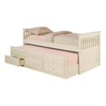 thumbnail image 1 of Coaster Rochford Wood Twin Captain's Daybed with Storage Trundle in White, 1 of 2