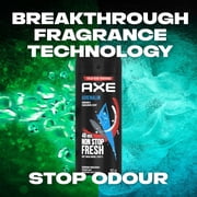 Axe Deodorant Body Spray Adrenaline Mens Fragrance 150ml/5.07oz (3-Pack)