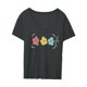 thumbnail image 5 of Camiseta de manga corta Salvador para mujer transpirable suave ropa deportiva, 5 of 9