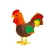 thumbnail image 3 of Juguetes de pollo Cola de fieltro cesta de Pascua rellenos de animales de peluche juguete de regalo para Niños, 3 of 8