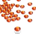 thumbnail image 2 of Uxcell Hotfix Rhinestones Flatback Crystal Glass Gems for Craft Clothes DIY Decoration Orange 4.8mm, 2 of 5