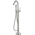 thumbnail image 2 of Vanity Art Single Handle Floor Mounted Freestanding Tub Filler with Handshower, 2 of 3