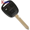 thumbnail image 4 of Remote Key Fob 2/3 BTN 433MHZ 4D70/4C Chip For Toyota Yaris Avensis Corolla P/N: 89071-0D030 With Uncut TOY47 blade, 4 of 5